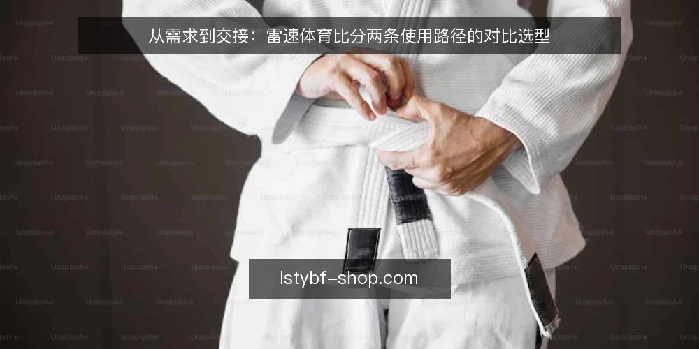 从需求到交接：雷速体育比分两条使用路径的对比选型 — 先定判断标准：选型前要问清的四件事 配图
